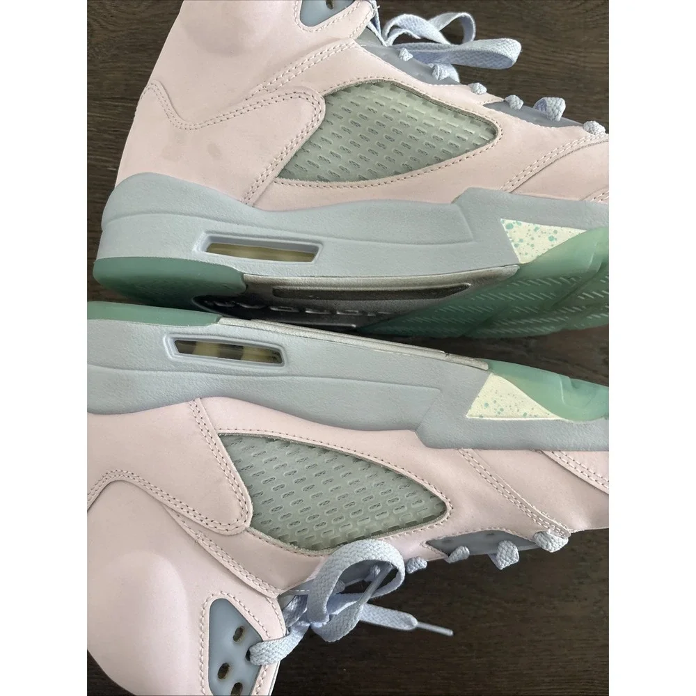 Jordan 5 Retro Easter US 10 Pink And Purple Sneakers